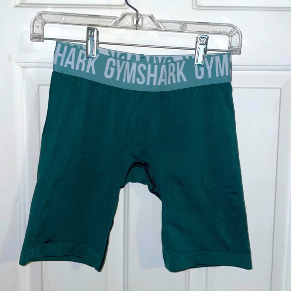 Gymshark Biker Shorts Green Size Small - Picture 3 of 5